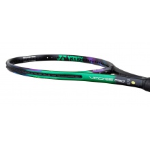 Yonex Tennisschläger VCore Pro #21 97in/320g/Turnier grün/violett - unbesaitet -